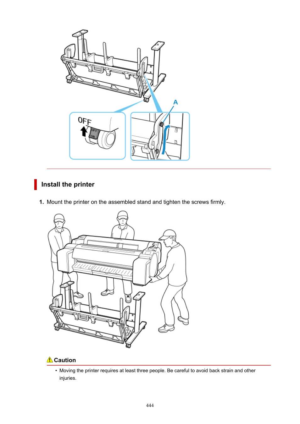 Canon imagePROGRAF TM-300 36" Large-Format Inkjet Printer with L36ei Scanner Kit User Manual | Page 444 / 947