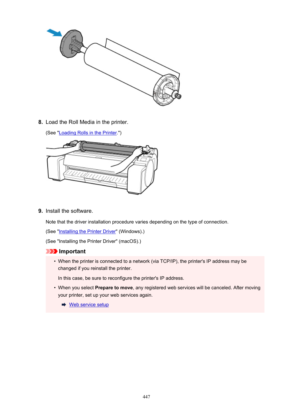 Canon imagePROGRAF TM-300 36" Large-Format Inkjet Printer with L36ei Scanner Kit User Manual | Page 447 / 947