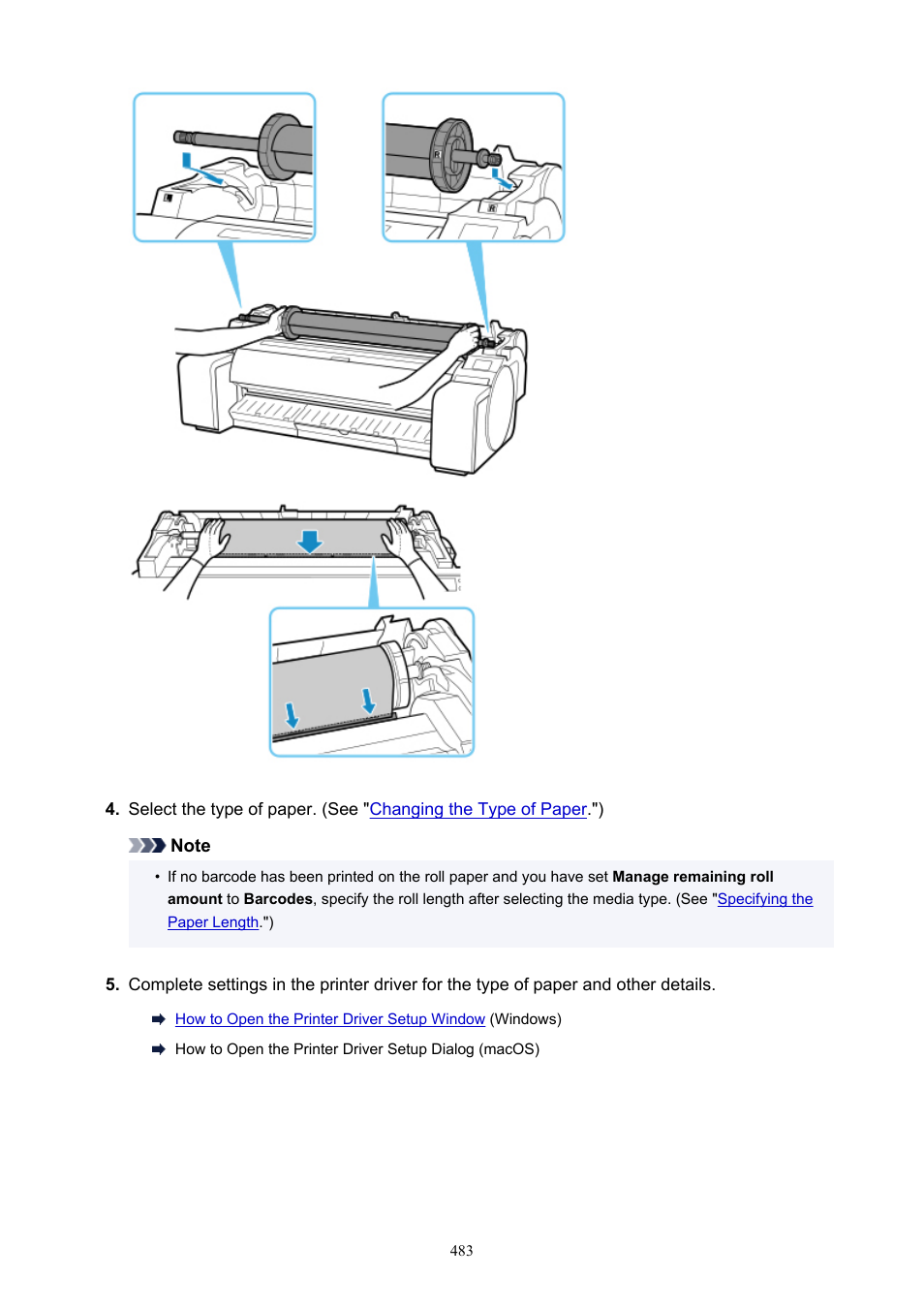 Canon imagePROGRAF TM-300 36" Large-Format Inkjet Printer with L36ei Scanner Kit User Manual | Page 483 / 947