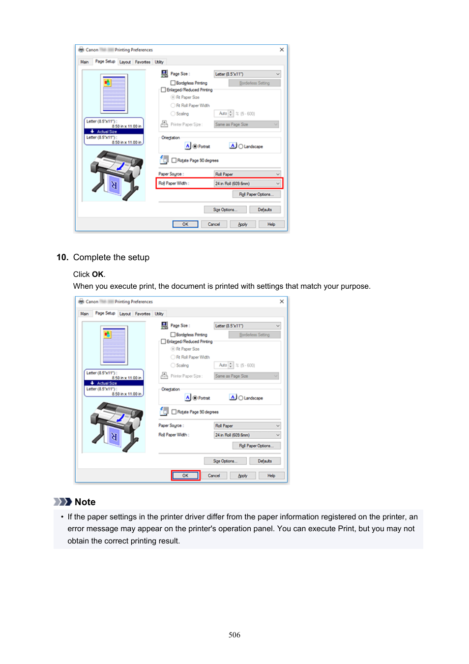 Canon imagePROGRAF TM-300 36" Large-Format Inkjet Printer with L36ei Scanner Kit User Manual | Page 506 / 947