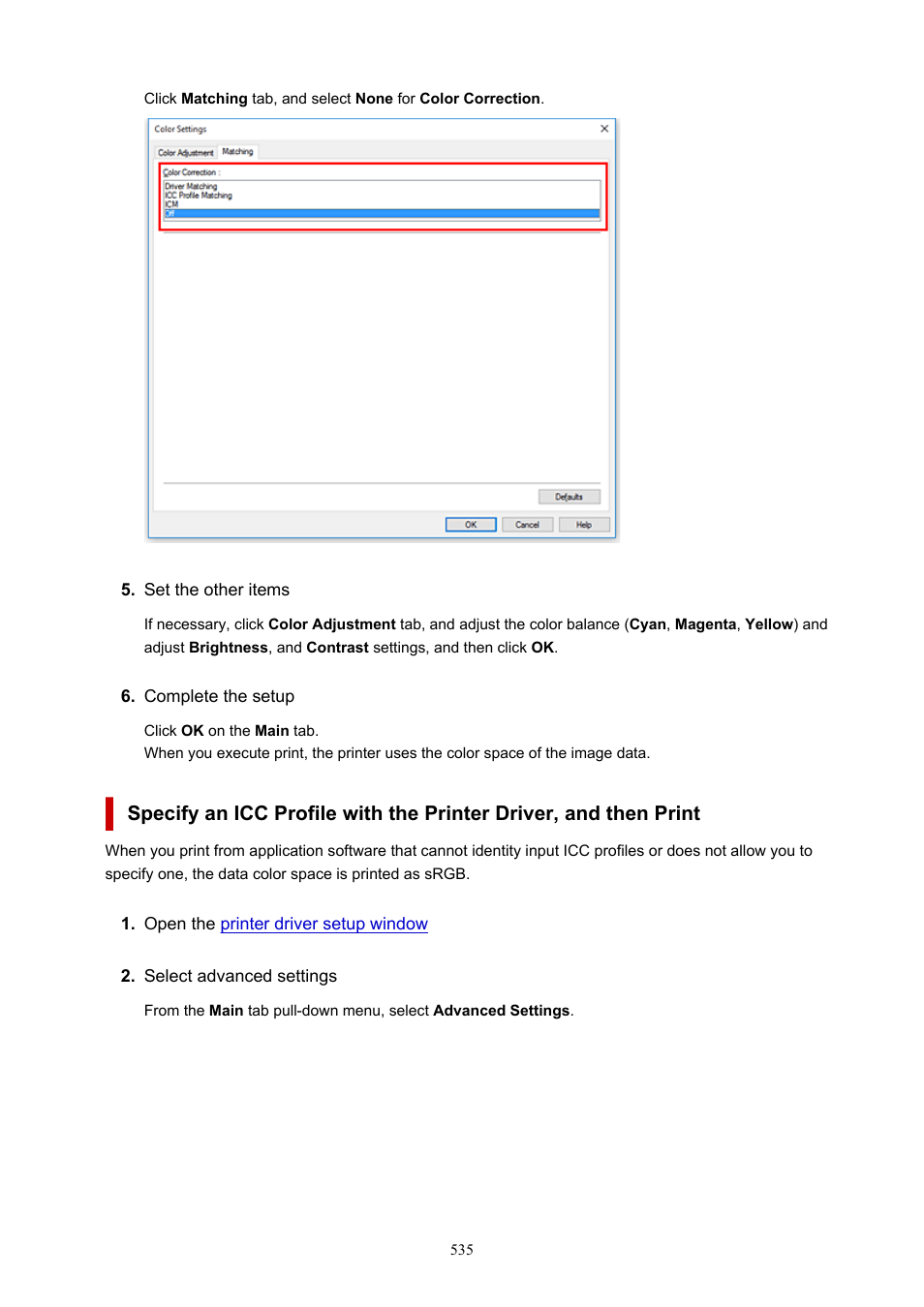 Canon imagePROGRAF TM-300 36" Large-Format Inkjet Printer with L36ei Scanner Kit User Manual | Page 535 / 947