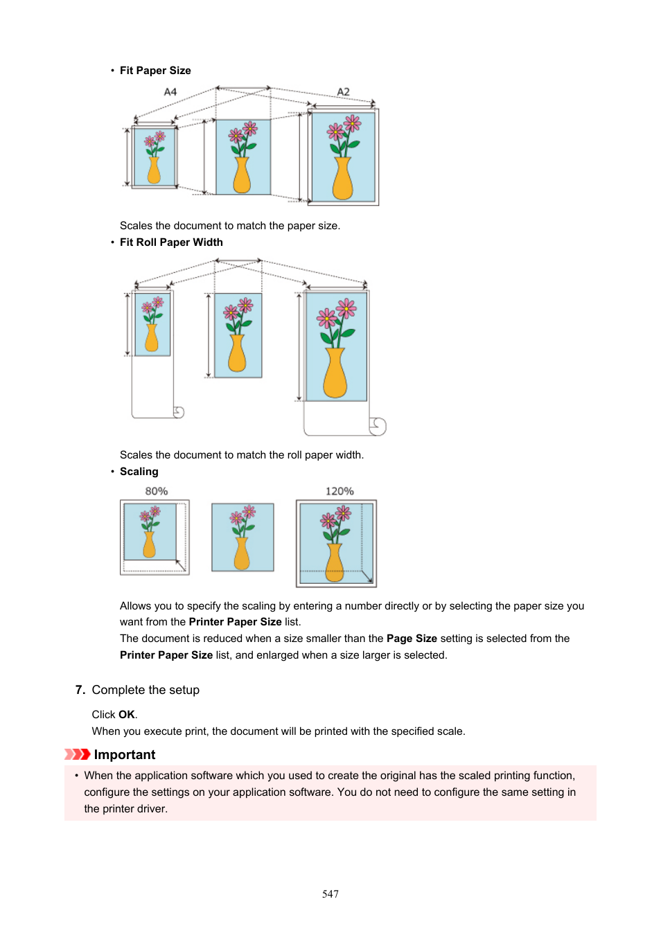 Important | Canon imagePROGRAF TM-300 36" Large-Format Inkjet Printer with L36ei Scanner Kit User Manual | Page 547 / 947