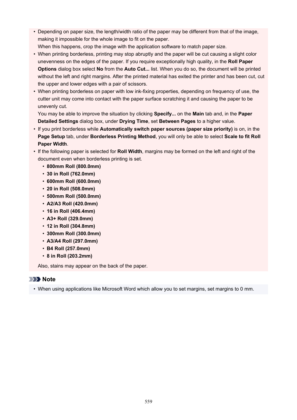 Canon imagePROGRAF TM-300 36" Large-Format Inkjet Printer with L36ei Scanner Kit User Manual | Page 559 / 947