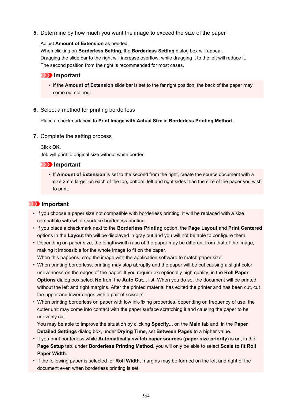 Canon imagePROGRAF TM-300 36" Large-Format Inkjet Printer with L36ei Scanner Kit User Manual | Page 564 / 947