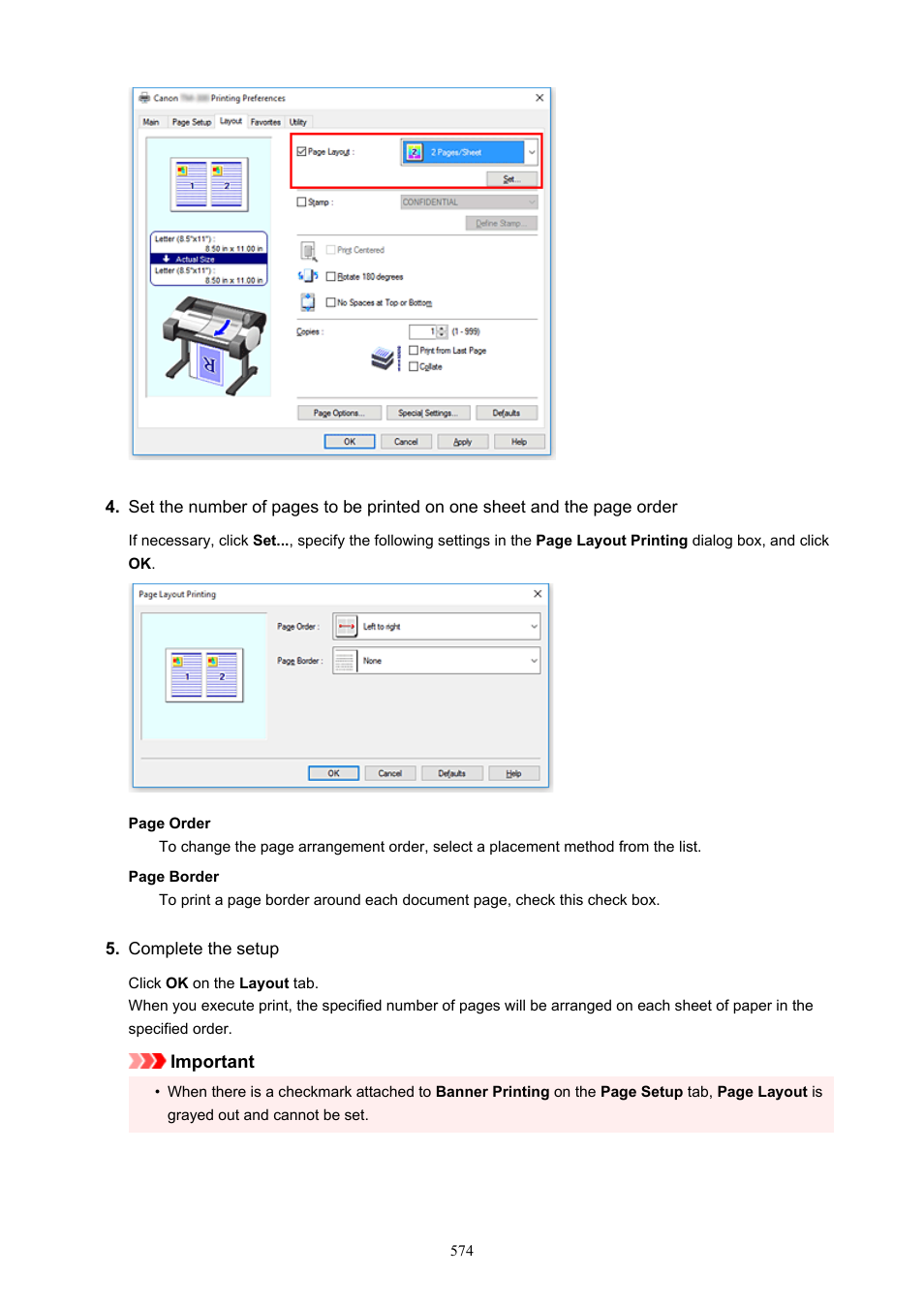 Canon imagePROGRAF TM-300 36" Large-Format Inkjet Printer with L36ei Scanner Kit User Manual | Page 574 / 947