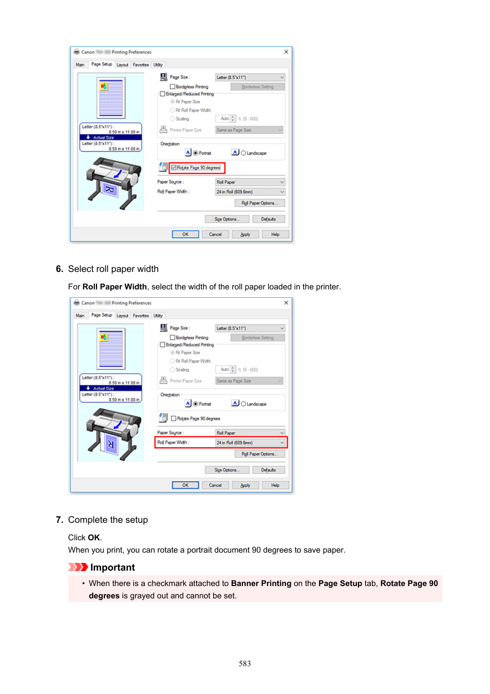 Canon imagePROGRAF TM-300 36" Large-Format Inkjet Printer with L36ei Scanner Kit User Manual | Page 583 / 947