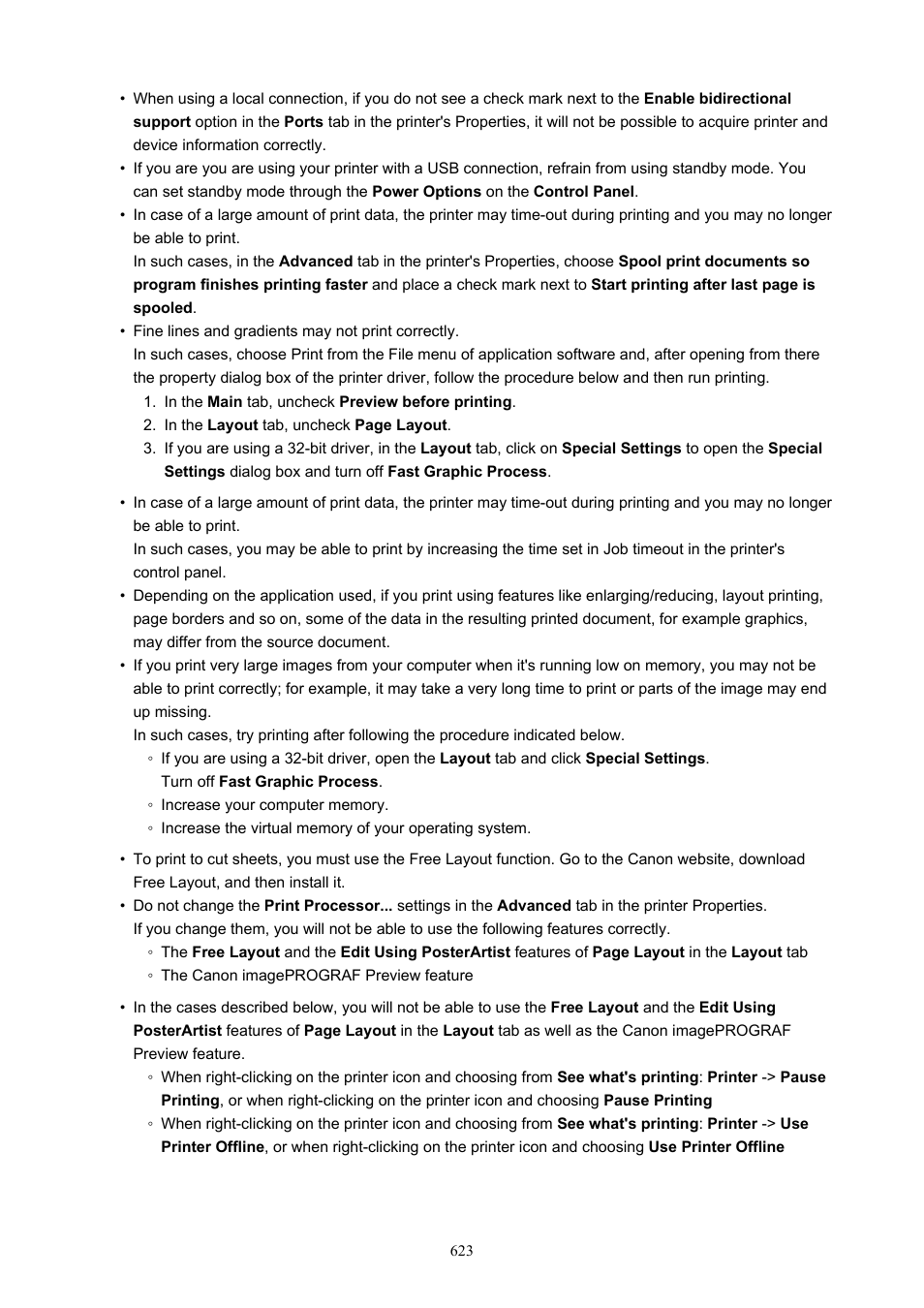 Canon imagePROGRAF TM-300 36" Large-Format Inkjet Printer with L36ei Scanner Kit User Manual | Page 623 / 947