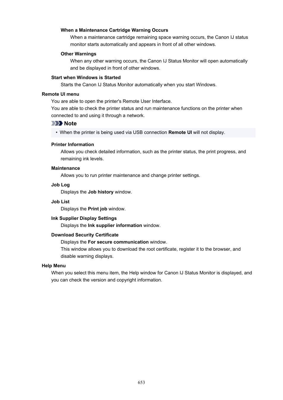 Canon imagePROGRAF TM-300 36" Large-Format Inkjet Printer with L36ei Scanner Kit User Manual | Page 653 / 947