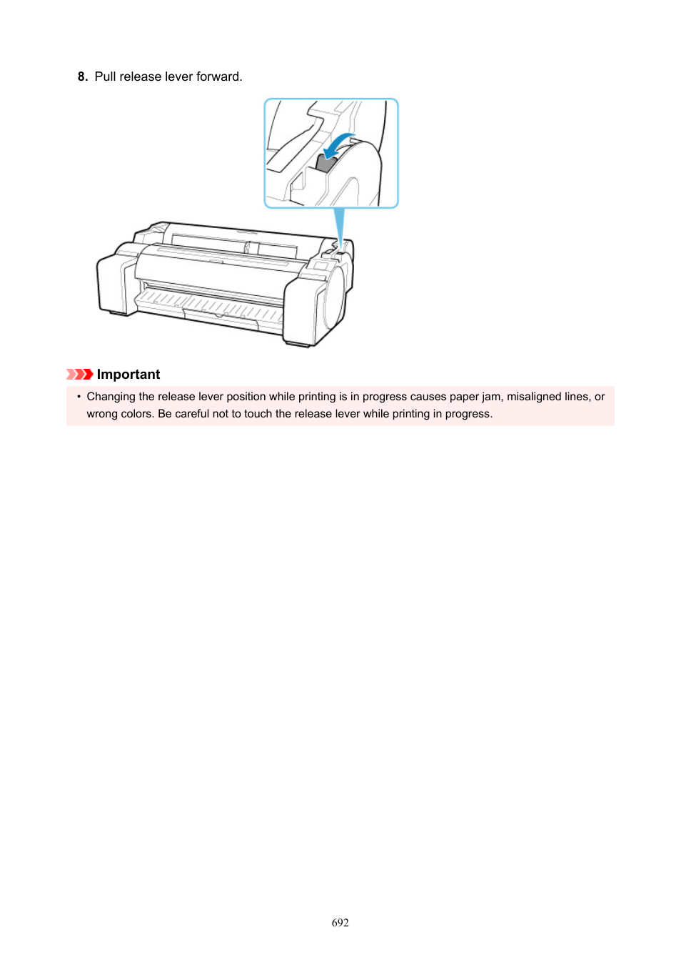 Canon imagePROGRAF TM-300 36" Large-Format Inkjet Printer with L36ei Scanner Kit User Manual | Page 692 / 947