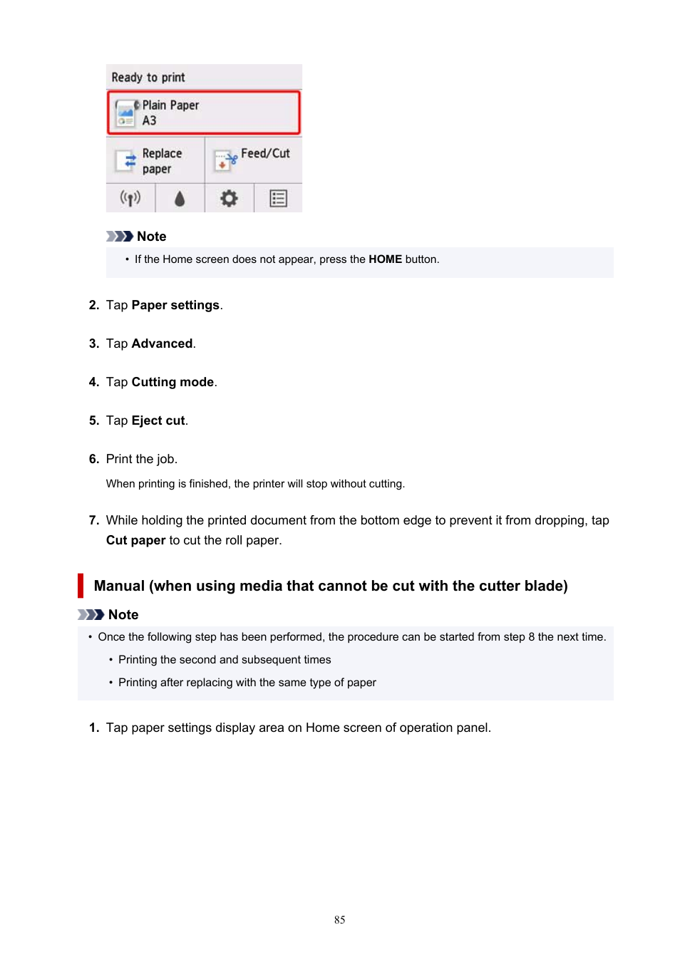 Canon imagePROGRAF TM-300 36" Large-Format Inkjet Printer with L36ei Scanner Kit User Manual | Page 85 / 947