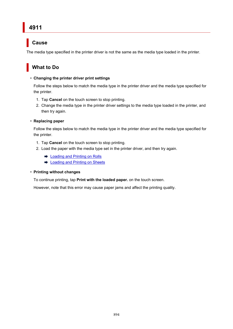 Canon imagePROGRAF TM-300 36" Large-Format Inkjet Printer with L36ei Scanner Kit User Manual | Page 894 / 947