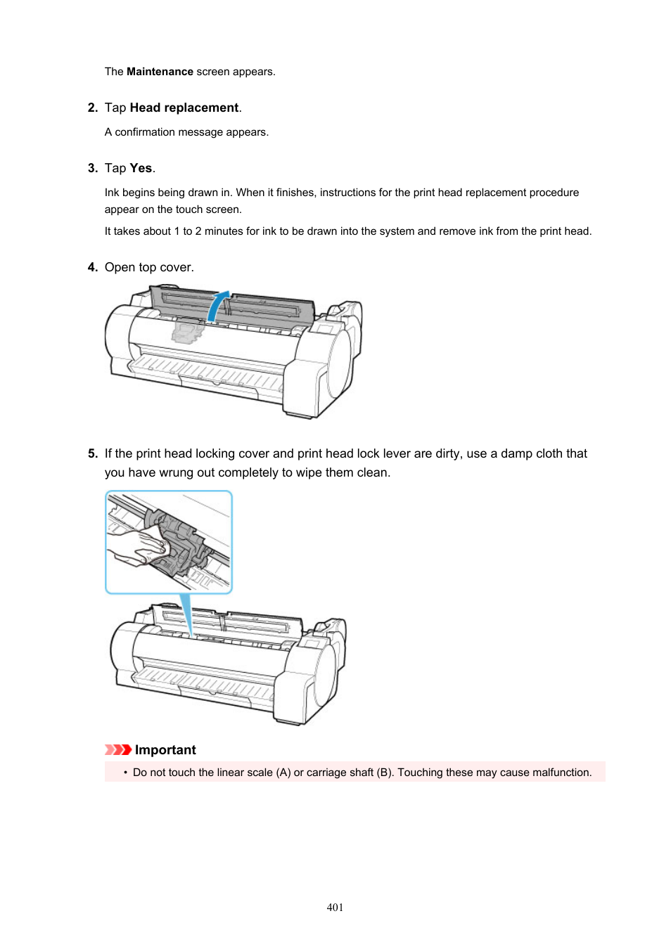 Canon imagePROGRAF TA-20 MFP 24" Large Format Printer with L24ei Scanner and Stand Kit User Manual | Page 401 / 926