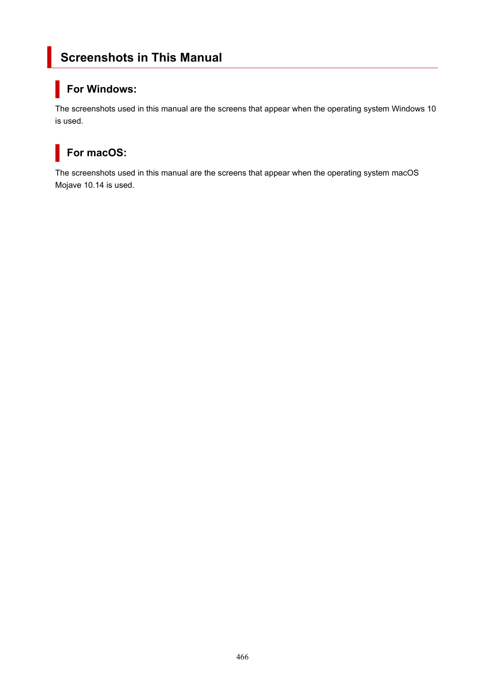 Screenshots in this manual | Canon imagePROGRAF TA-20 MFP 24" Large Format Printer with L24ei Scanner and Stand Kit User Manual | Page 466 / 926