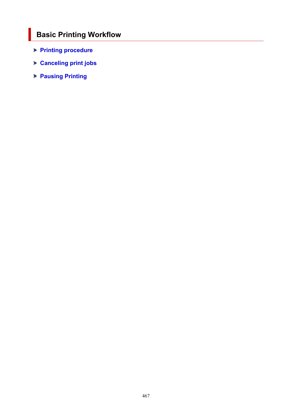 Basic printing workflow | Canon imagePROGRAF TA-20 MFP 24" Large Format Printer with L24ei Scanner and Stand Kit User Manual | Page 467 / 926