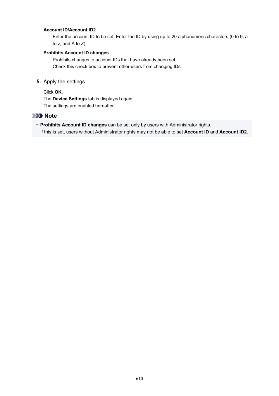 Canon imagePROGRAF TA-20 MFP 24" Large Format Printer with L24ei Scanner and Stand Kit User Manual | Page 610 / 926