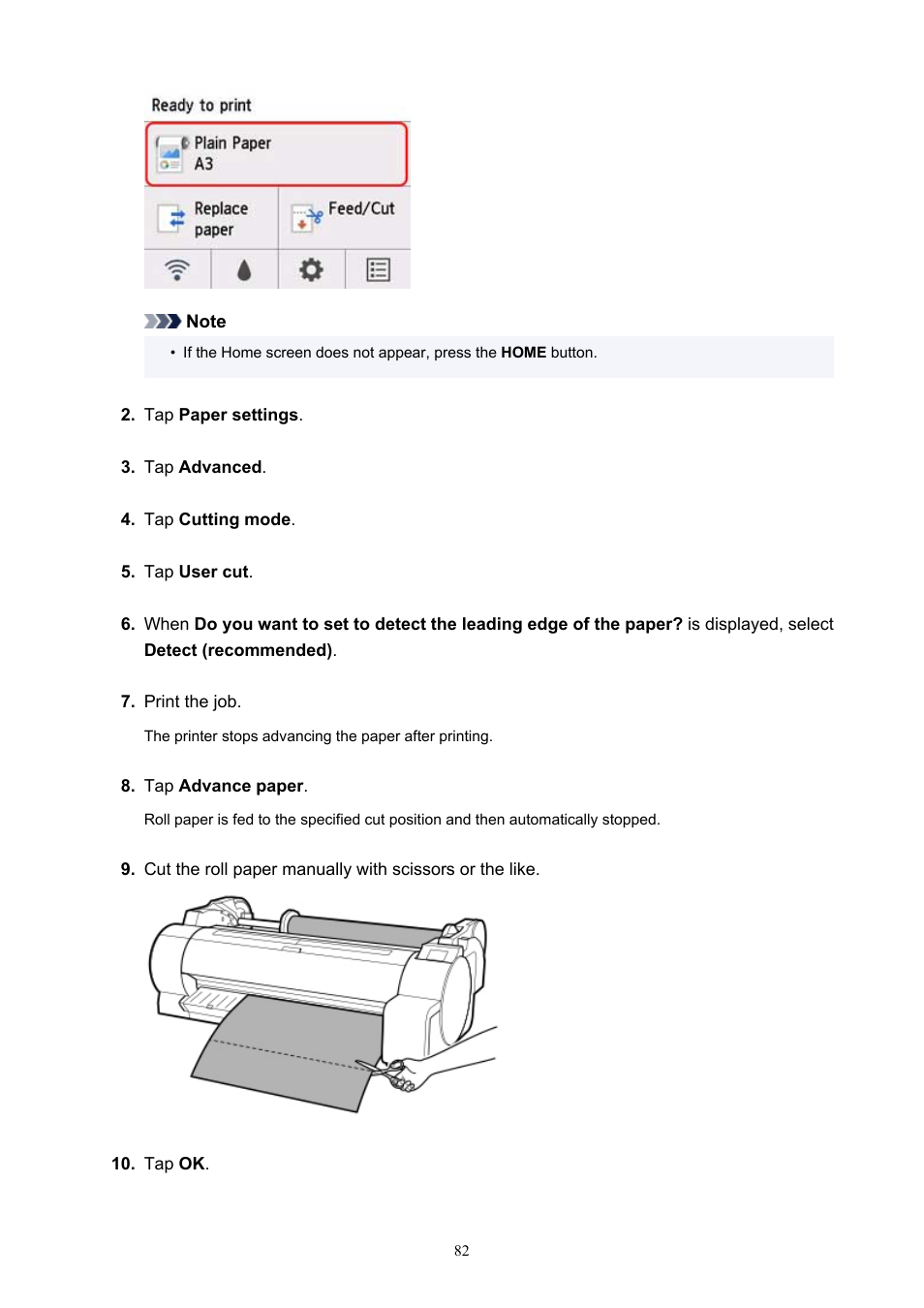 Canon imagePROGRAF TA-20 MFP 24" Large Format Printer with L24ei Scanner and Stand Kit User Manual | Page 82 / 926