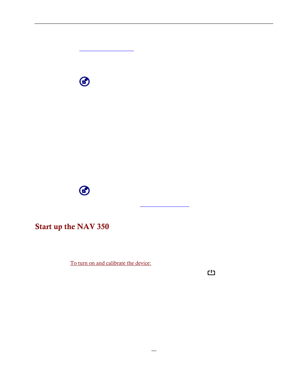 Start up the nav 350 | Directed Electronics NAV350 User Manual | Page 12 / 71