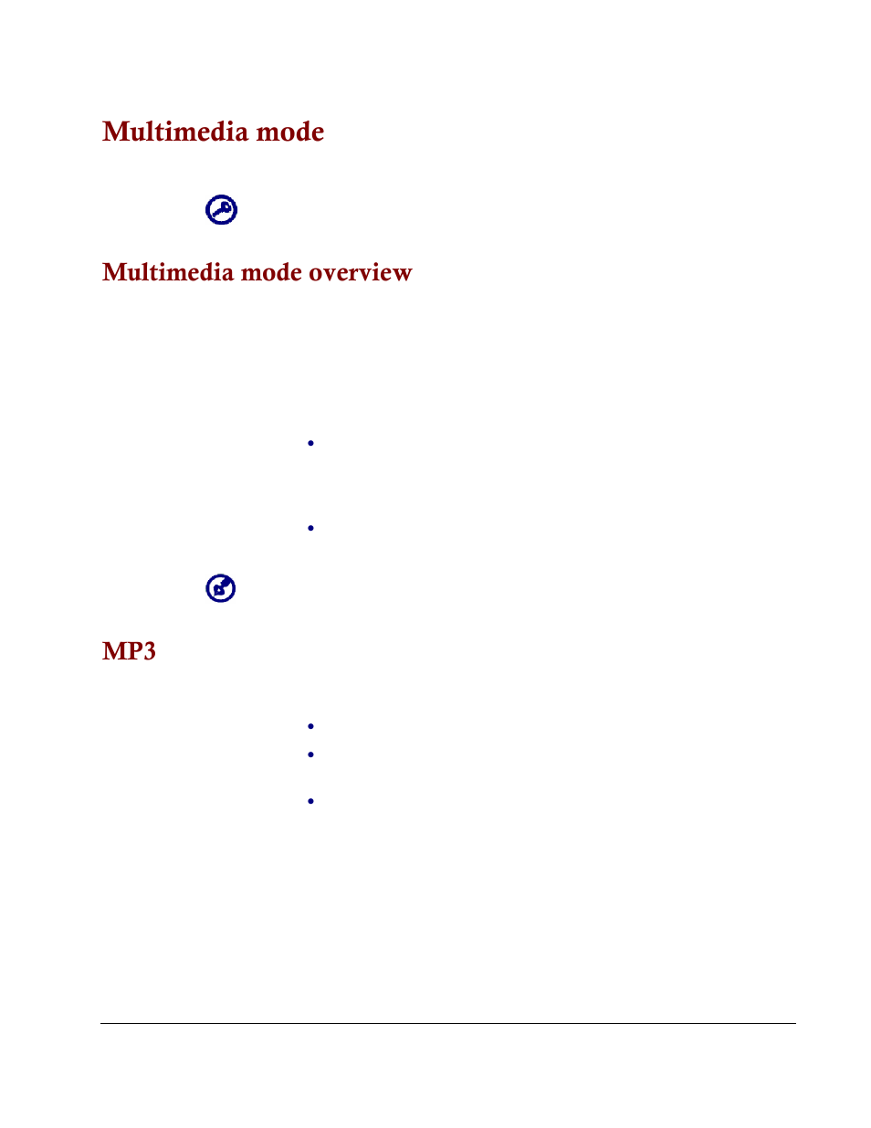 Multimedia mode, Multimedia mode overview | Directed Electronics NAV350 User Manual | Page 38 / 71