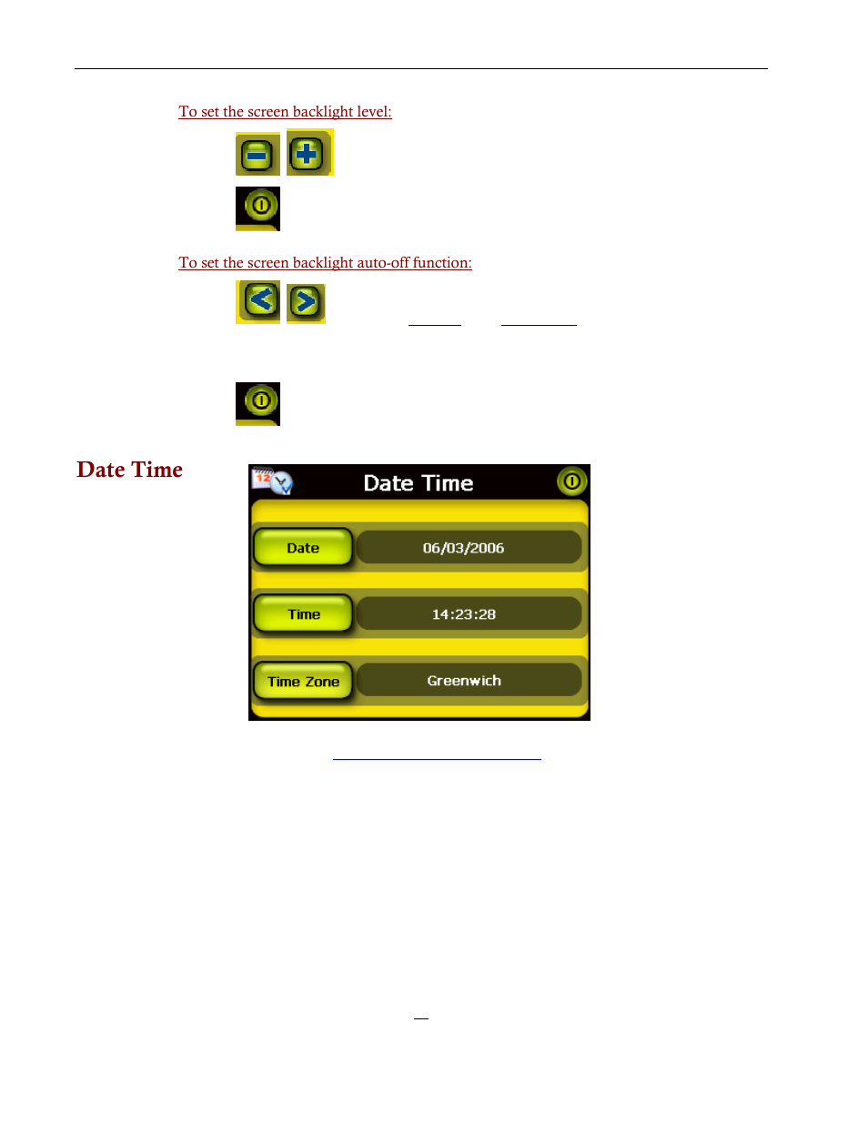 Date time | Directed Electronics NAV350 User Manual | Page 49 / 71