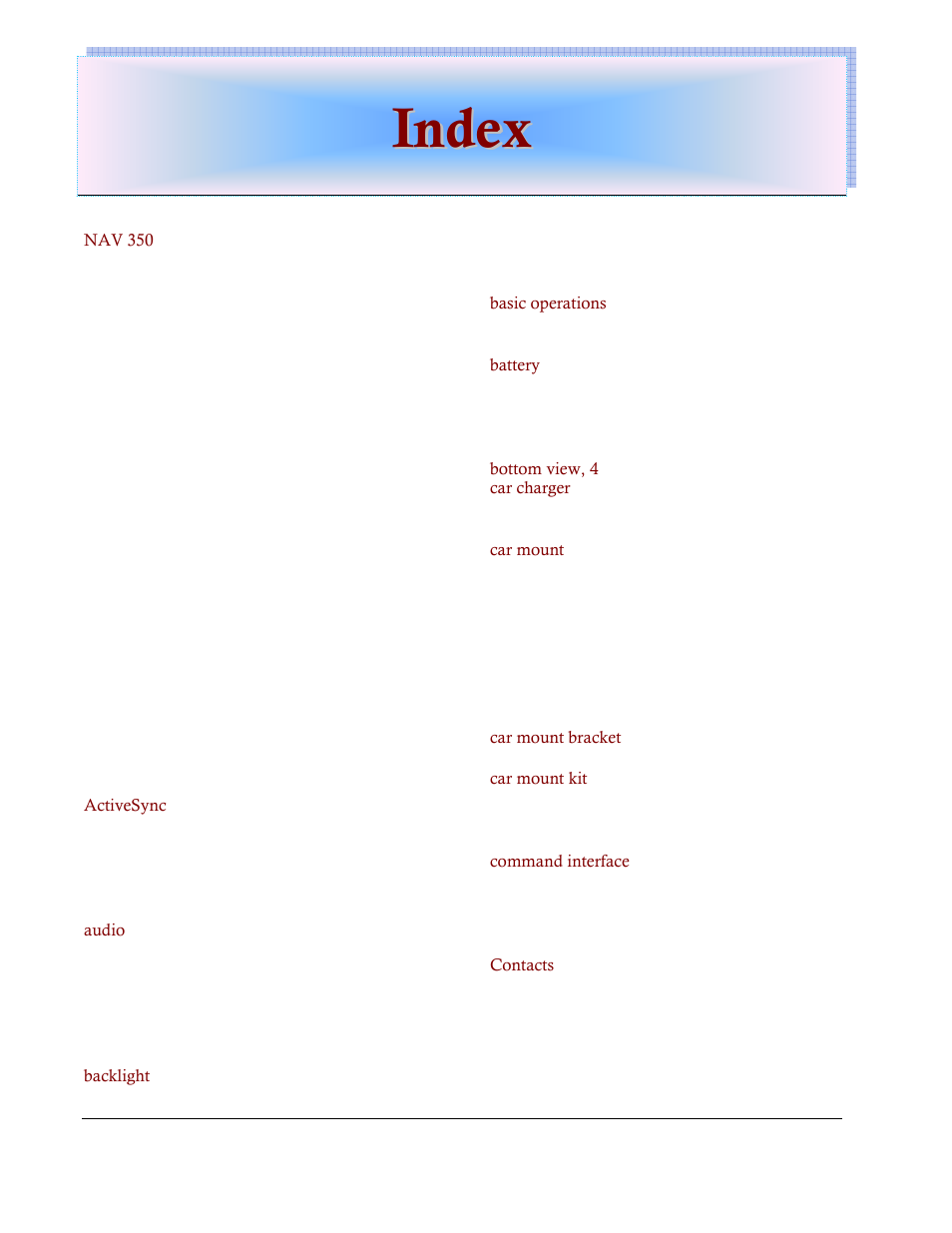 Directed Electronics NAV350 User Manual | Page 67 / 71