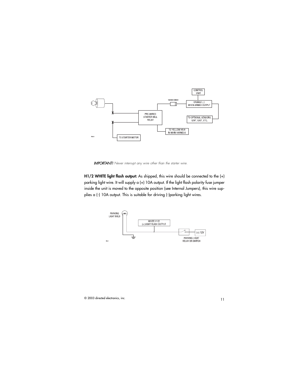 Directed Electronics AM1 User Manual | Page 13 / 36