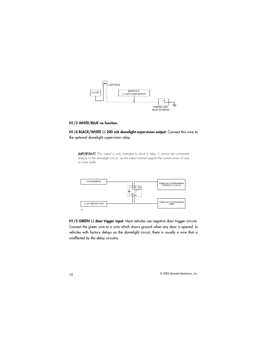 Directed Electronics AM1 User Manual | Page 14 / 36