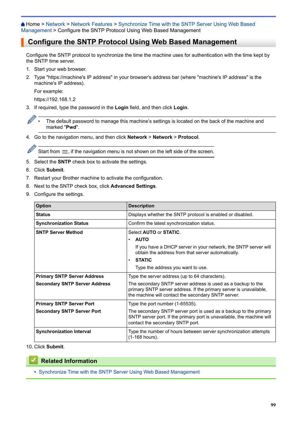 Brother HLL9410CDN Enterprise Color Laser Printer User Manual | Page 104 / 334