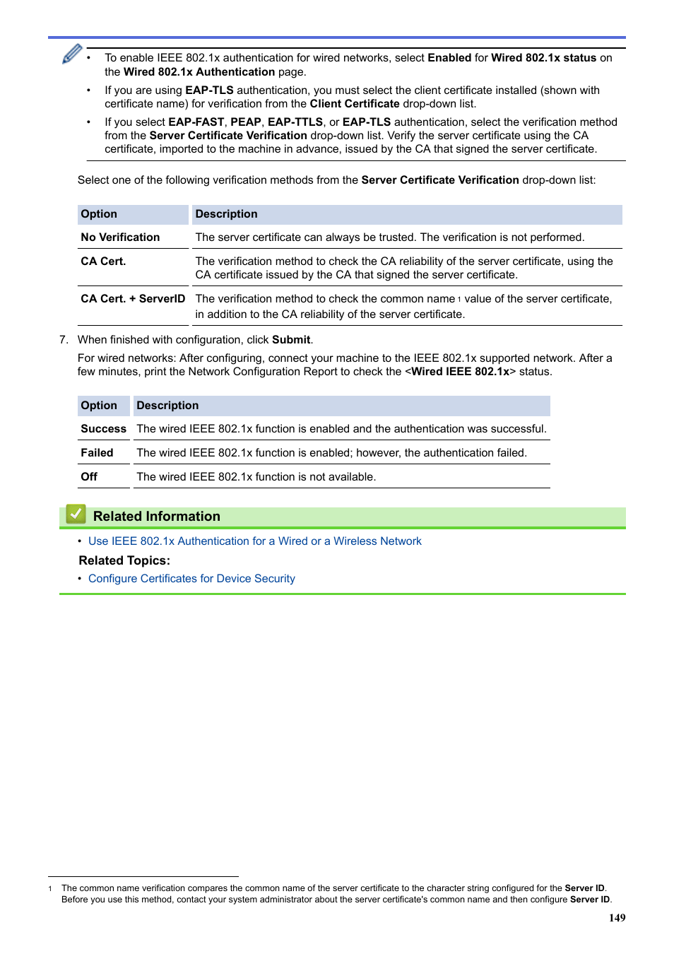 Brother HLL9410CDN Enterprise Color Laser Printer User Manual | Page 154 / 334