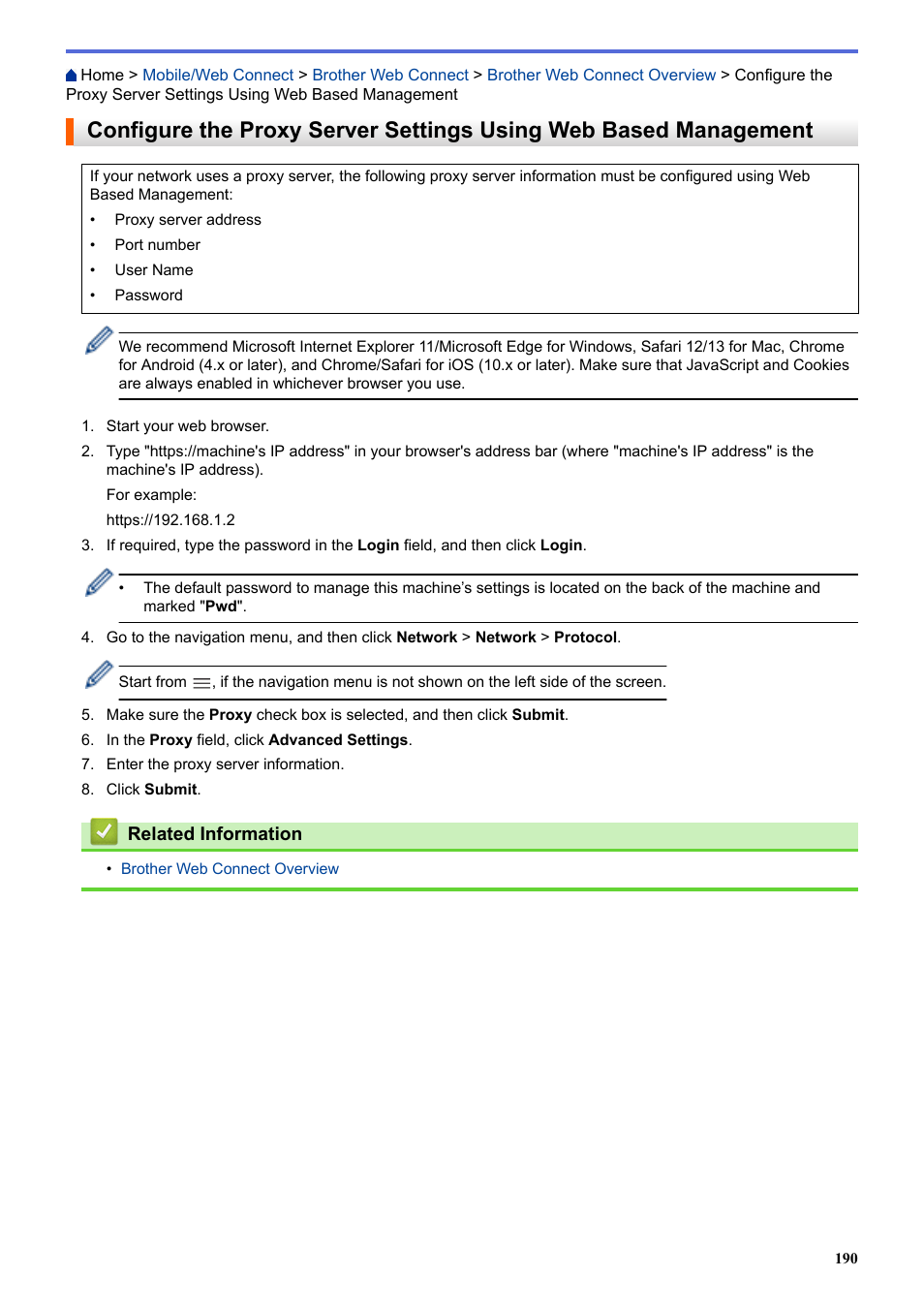 Brother HLL9410CDN Enterprise Color Laser Printer User Manual | Page 195 / 334