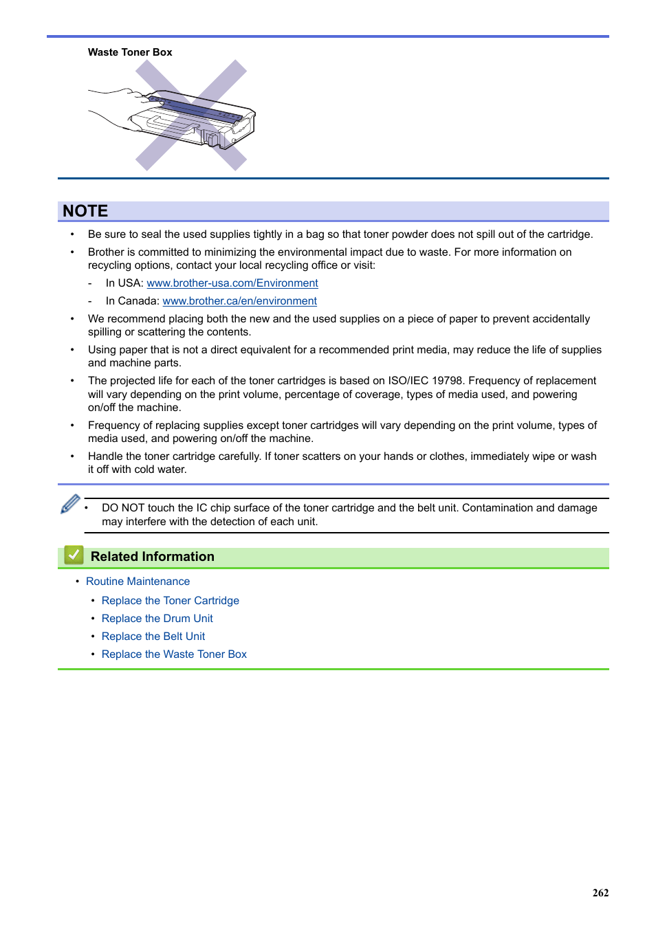 Brother HLL9410CDN Enterprise Color Laser Printer User Manual | Page 267 / 334