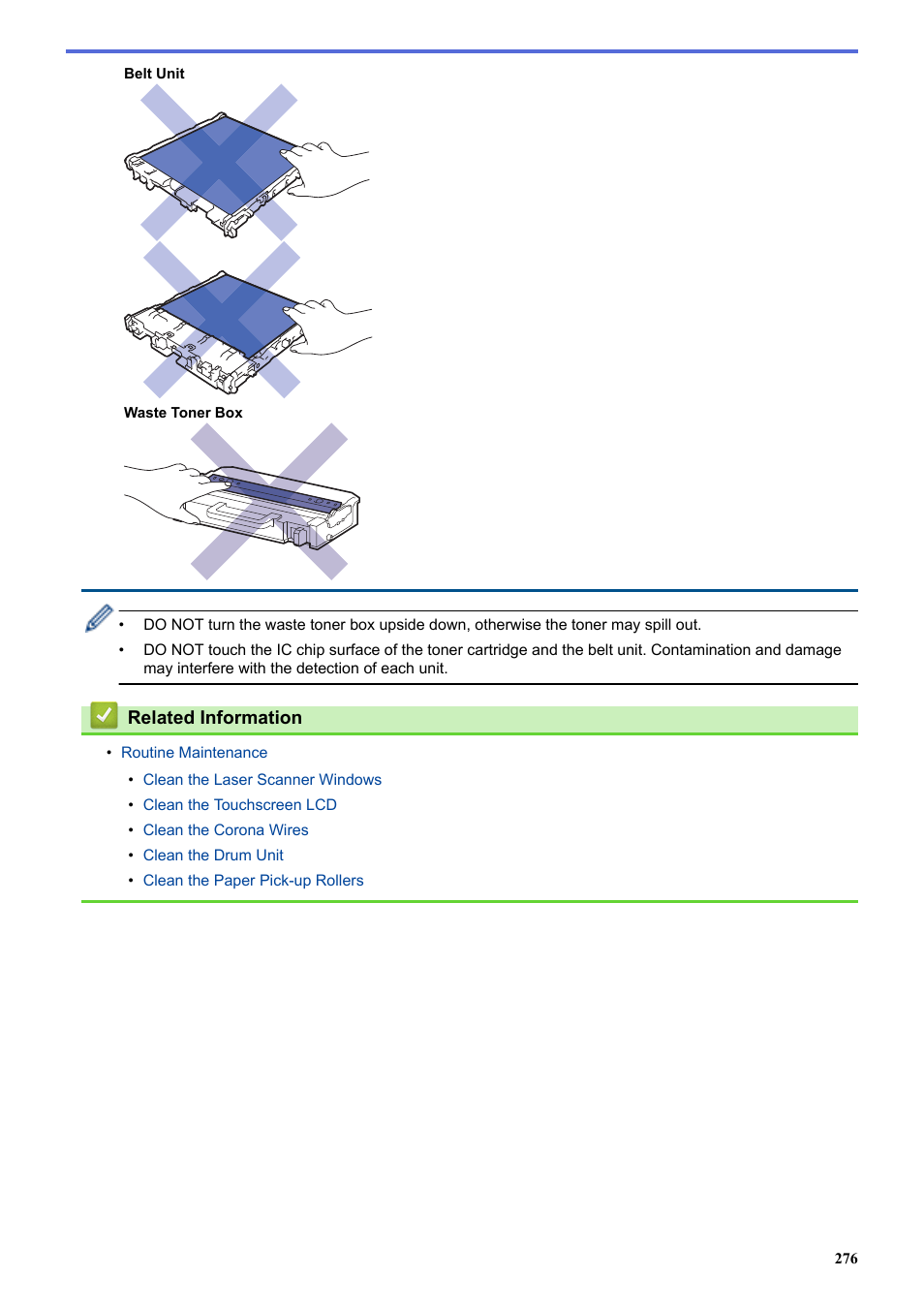 Brother HLL9410CDN Enterprise Color Laser Printer User Manual | Page 281 / 334