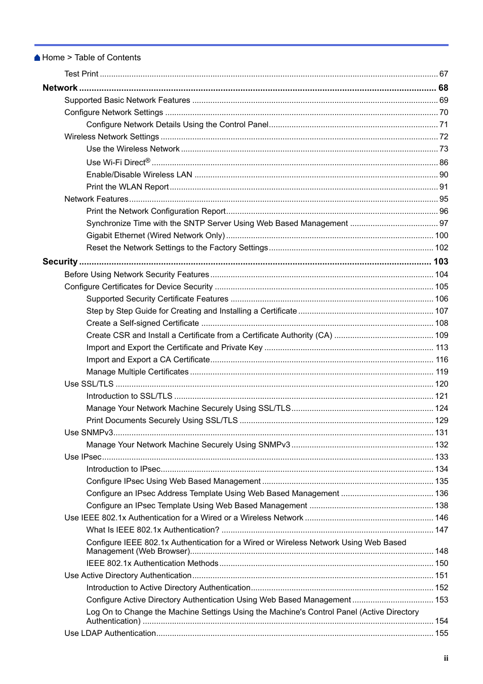 Brother HLL9410CDN Enterprise Color Laser Printer User Manual | Page 3 / 334