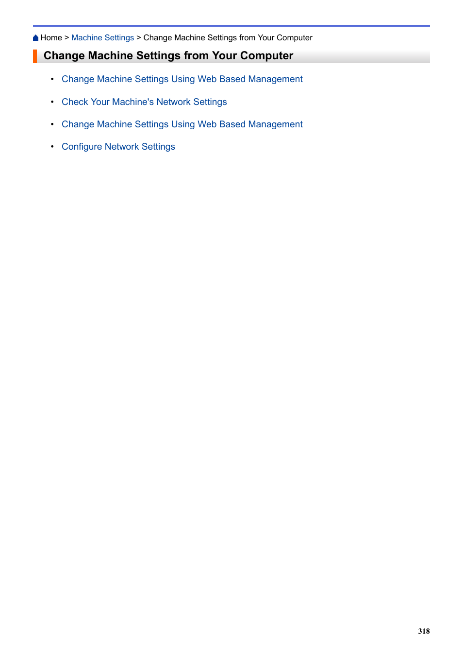 Change machine settings from your computer | Brother HLL9410CDN Enterprise Color Laser Printer User Manual | Page 323 / 334