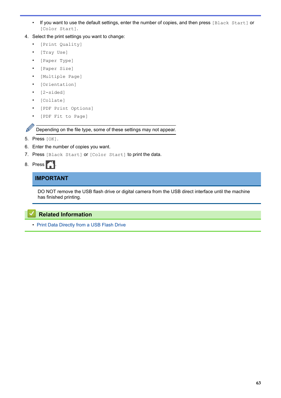 Brother HLL9410CDN Enterprise Color Laser Printer User Manual | Page 68 / 334