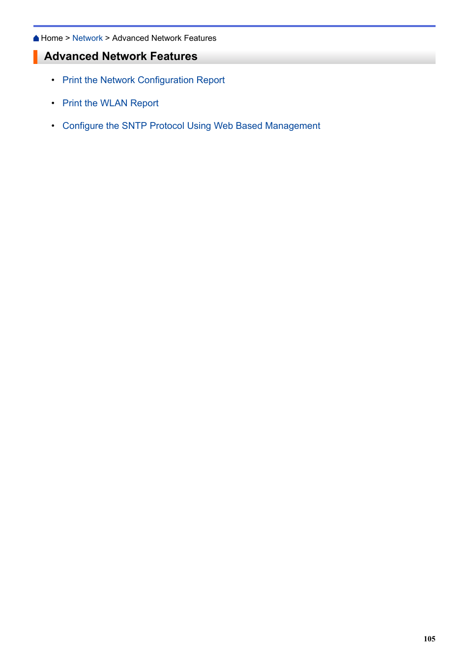 Advanced network features | Brother HL-L3230CDW Wireless Compact Printer User Manual | Page 110 / 357