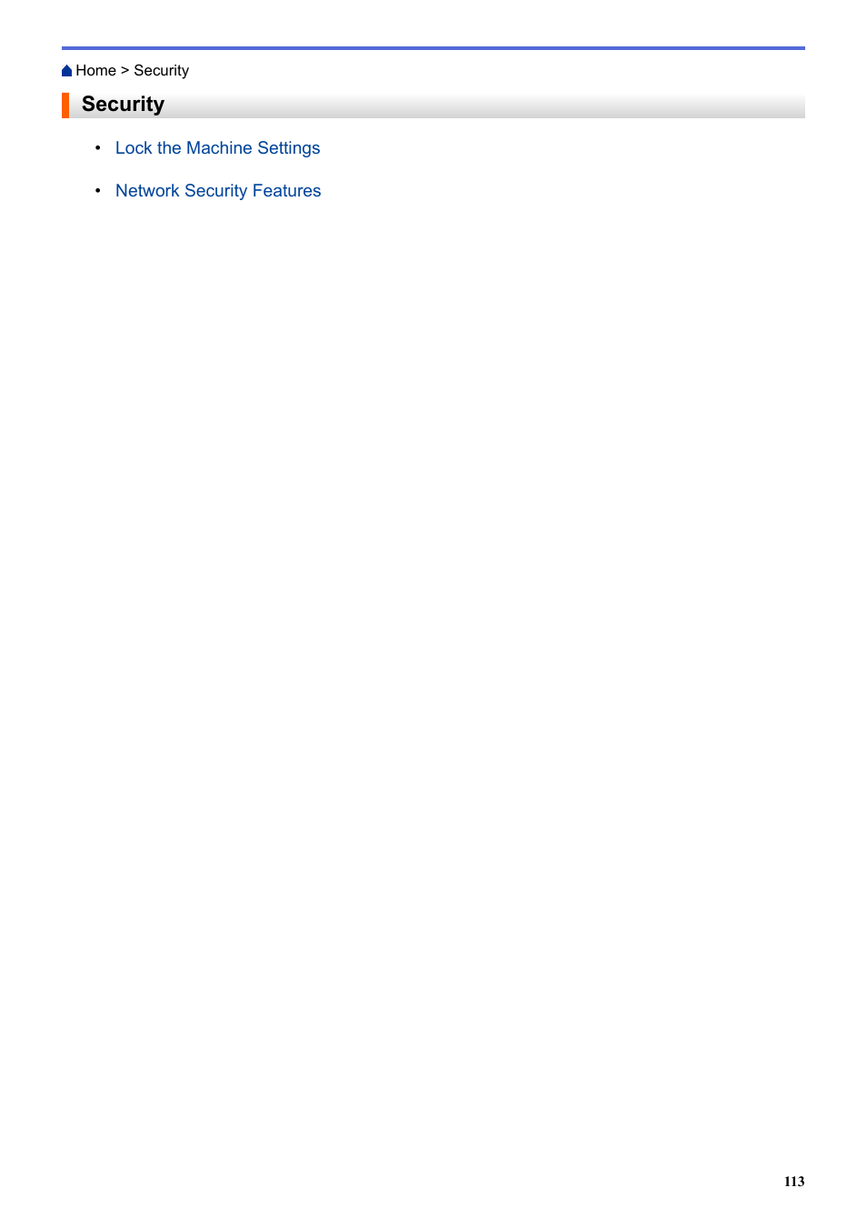 Security | Brother HL-L3230CDW Wireless Compact Printer User Manual | Page 118 / 357