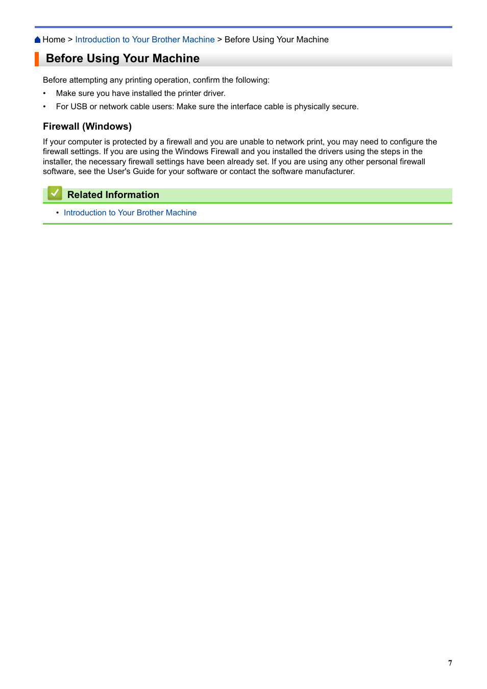 Before using your machine | Brother HL-L3230CDW Wireless Compact Printer User Manual | Page 12 / 357