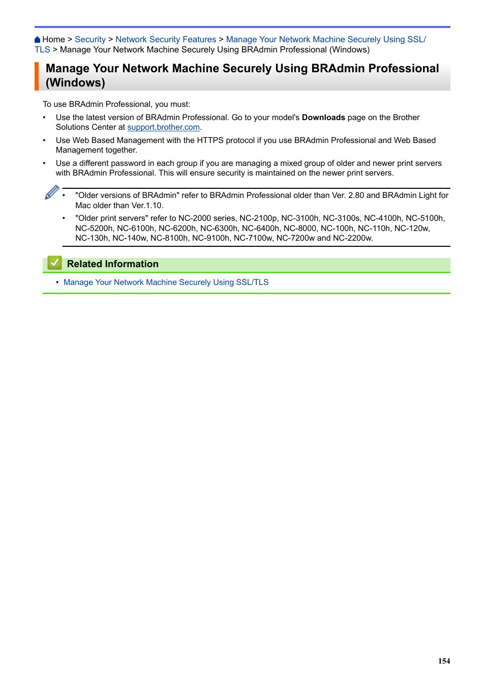 Brother HL-L3230CDW Wireless Compact Printer User Manual | Page 159 / 357