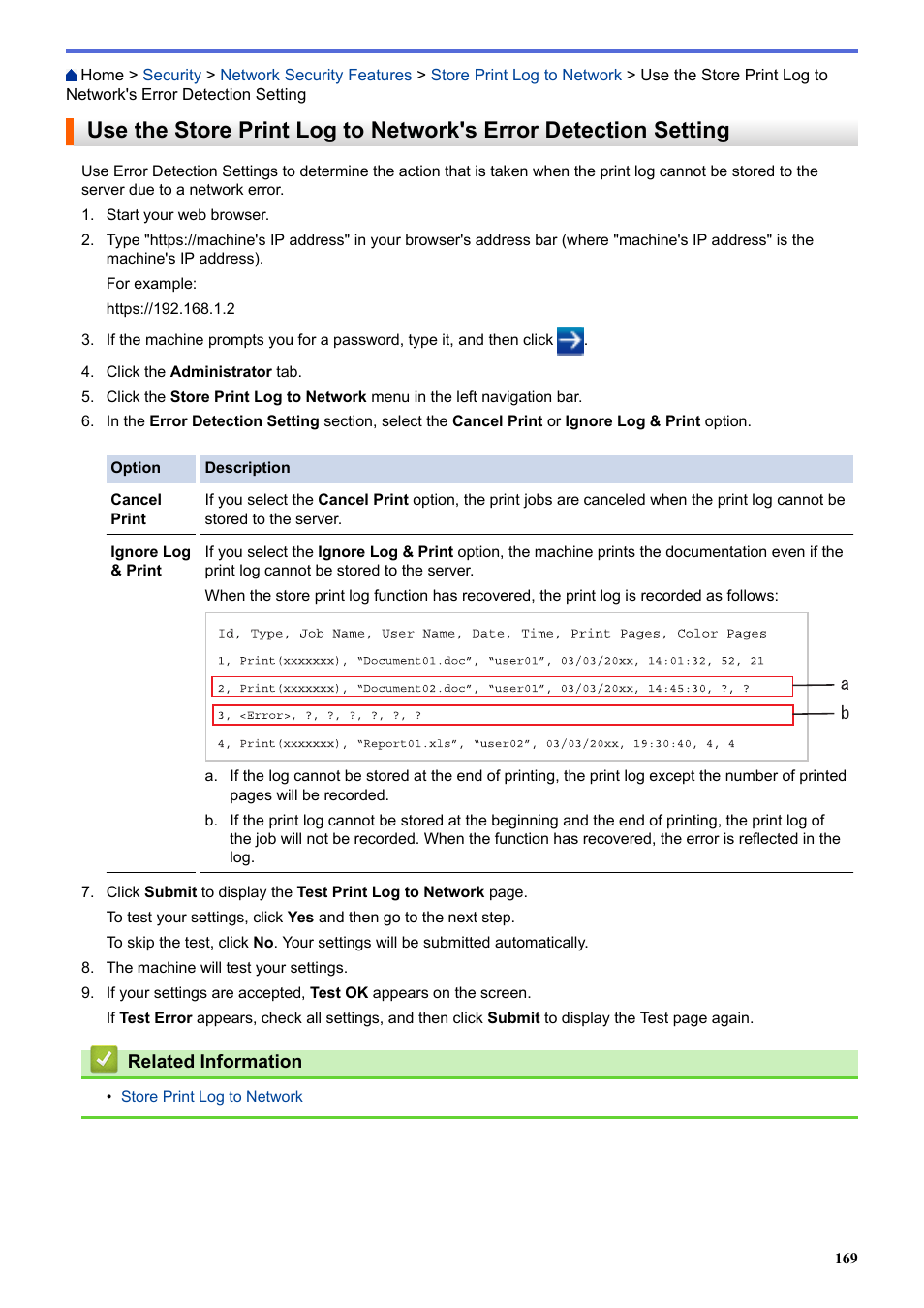 Brother HL-L3230CDW Wireless Compact Printer User Manual | Page 174 / 357