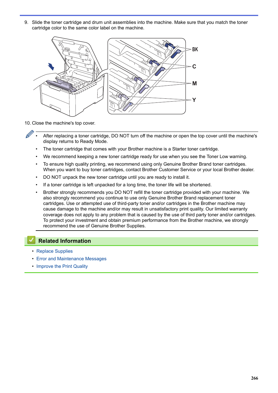 Brother HL-L3230CDW Wireless Compact Printer User Manual | Page 271 / 357