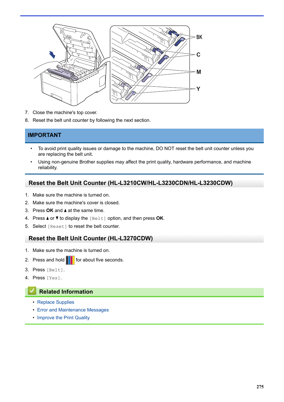 Brother HL-L3230CDW Wireless Compact Printer User Manual | Page 280 / 357