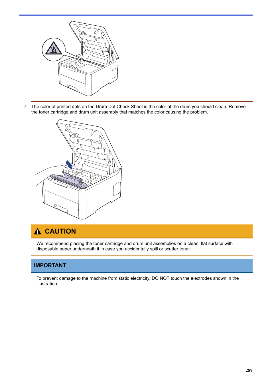 Caution | Brother HL-L3230CDW Wireless Compact Printer User Manual | Page 294 / 357