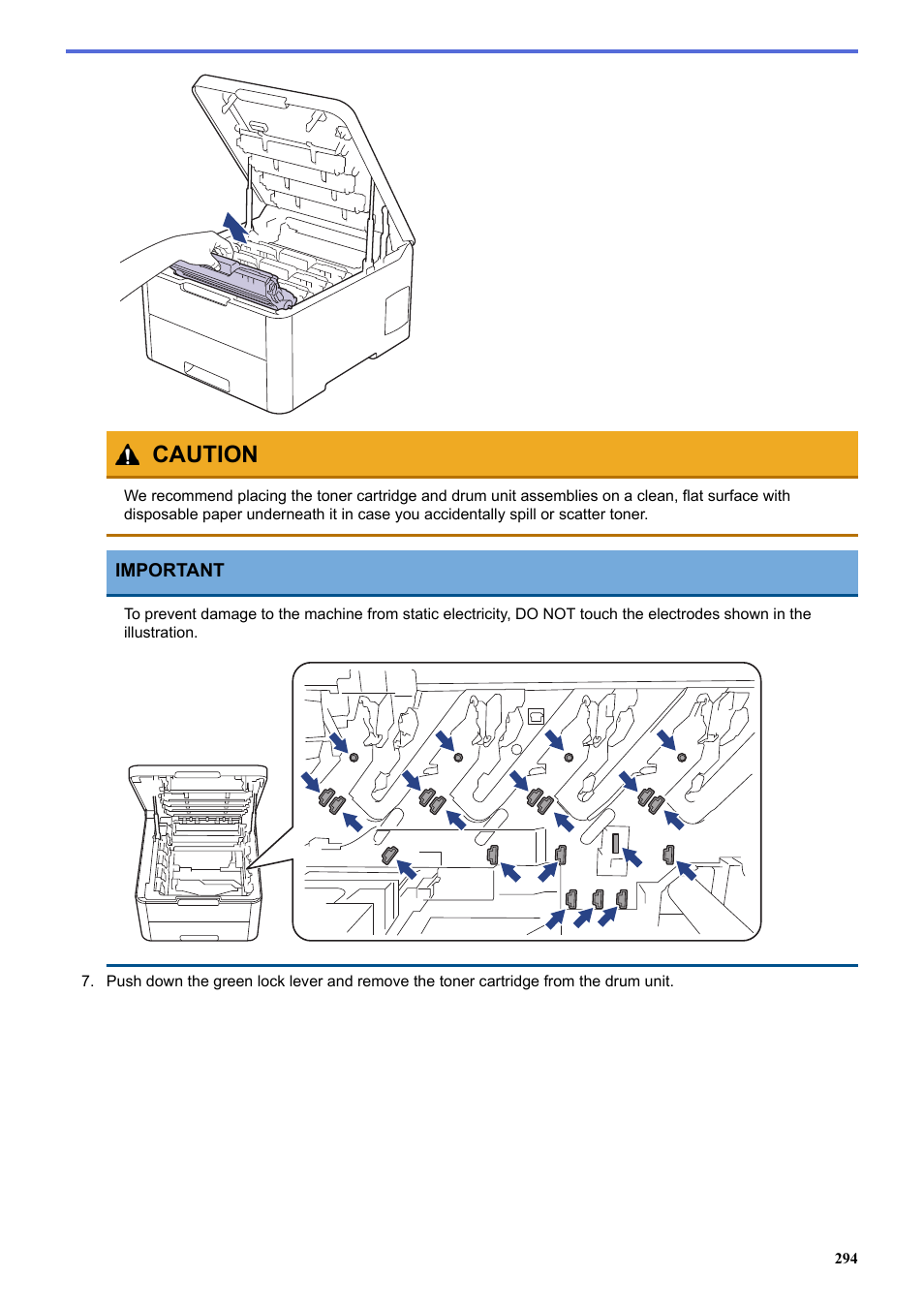 Caution | Brother HL-L3230CDW Wireless Compact Printer User Manual | Page 299 / 357