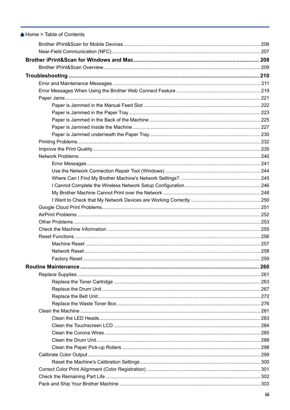 Brother HL-L3230CDW Wireless Compact Printer User Manual | Page 4 / 357