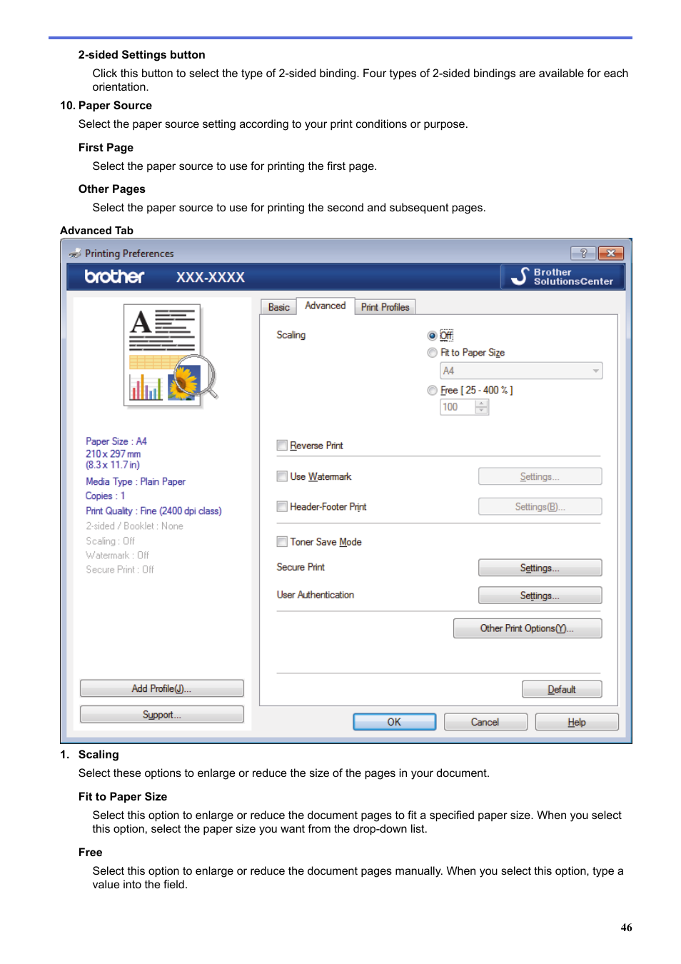 Brother HL-L3230CDW Wireless Compact Printer User Manual | Page 51 / 357