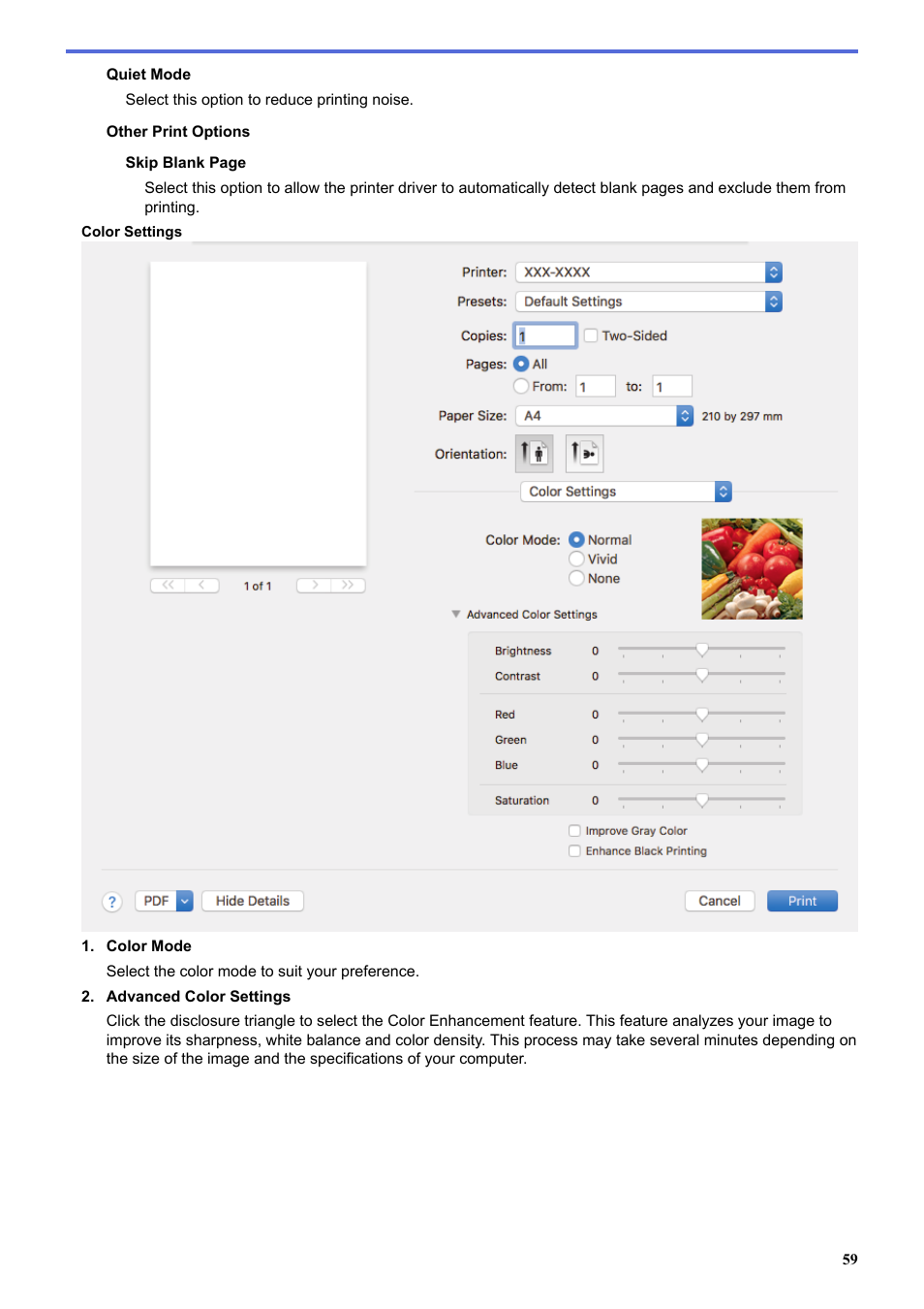 Brother HL-L3230CDW Wireless Compact Printer User Manual | Page 64 / 357