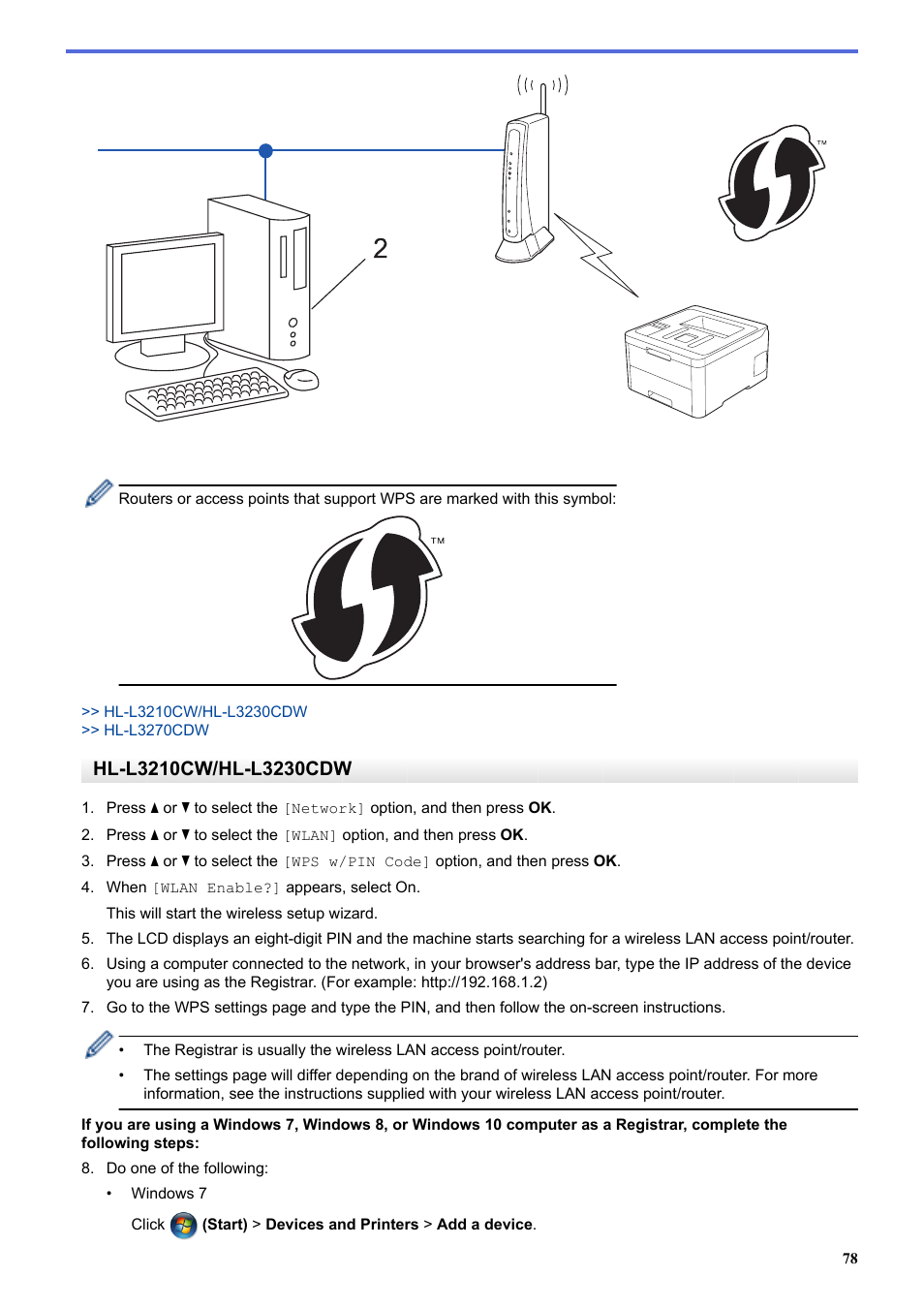 Brother HL-L3230CDW Wireless Compact Printer User Manual | Page 83 / 357