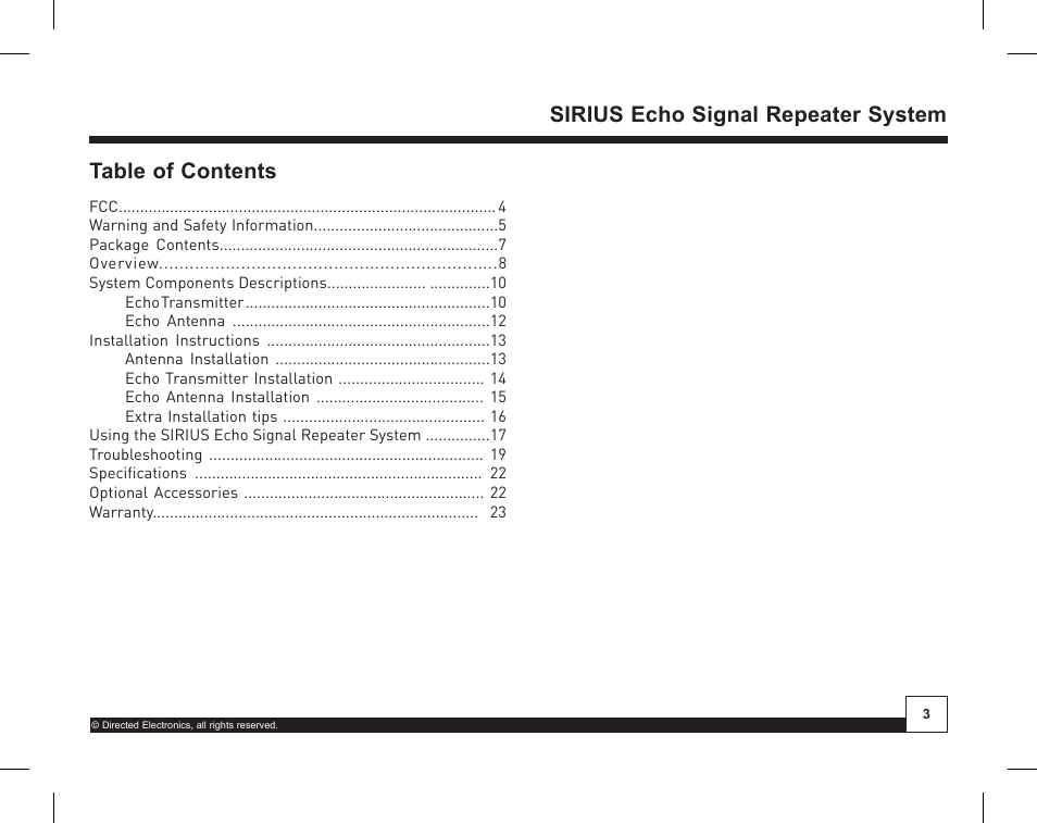 Desktop docking station | Directed Electronics SIR-WRS1 User Manual | Page 3 / 24