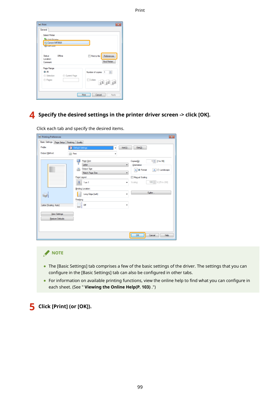 Canon imageCLASS MF3010 VP Multifunction Monochrome Laser Printer User Manual | Page 104 / 247