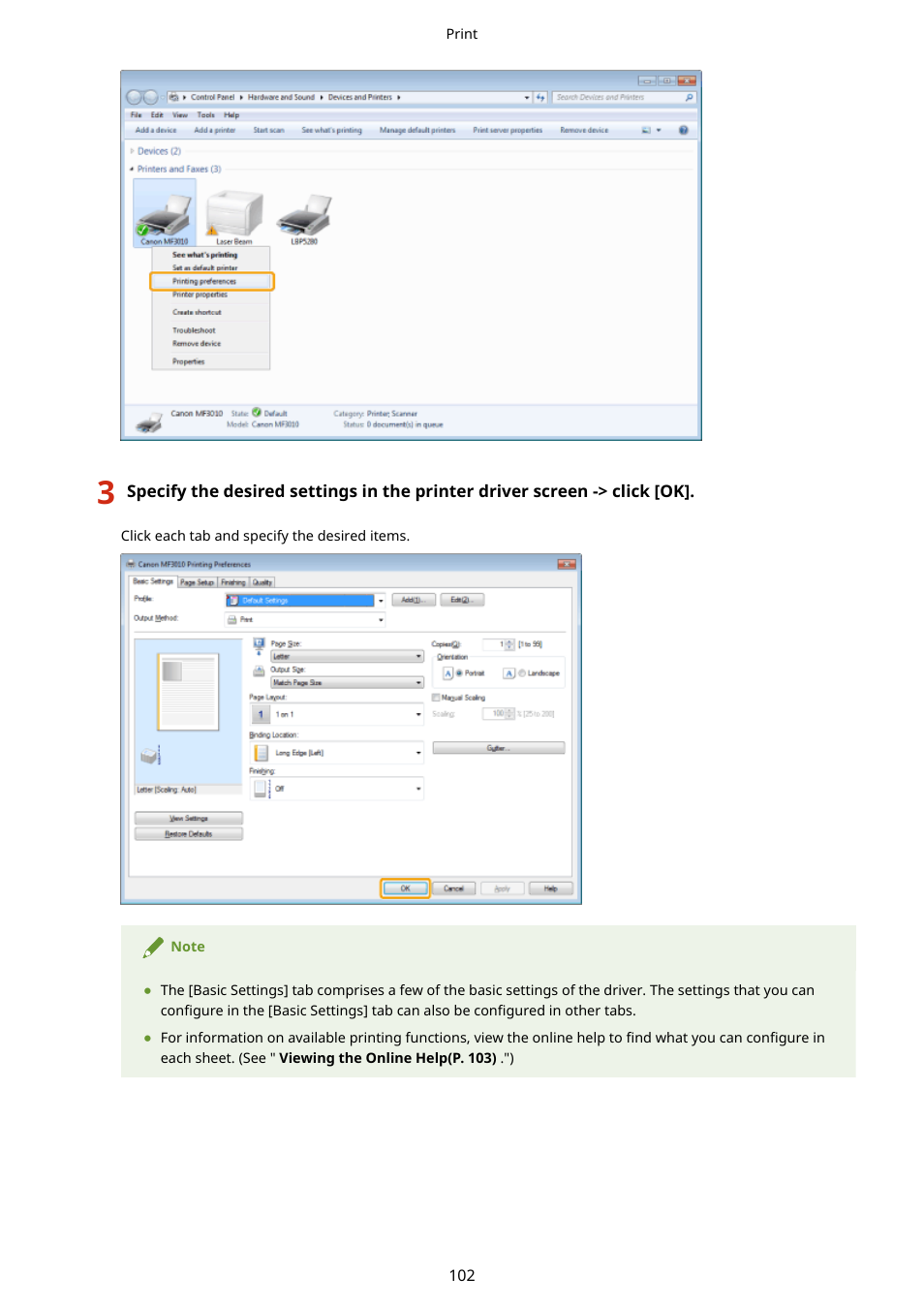 Canon imageCLASS MF3010 VP Multifunction Monochrome Laser Printer User Manual | Page 107 / 247